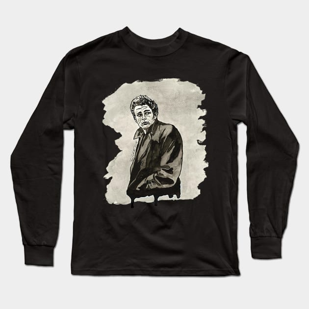 James Dean Long Sleeve T-Shirt by BladeAvenger